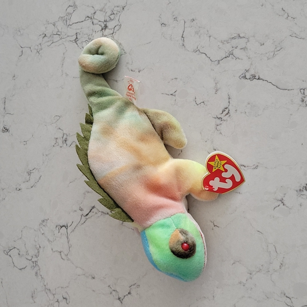 Ty beanie baby Iggy the Iguana lizard